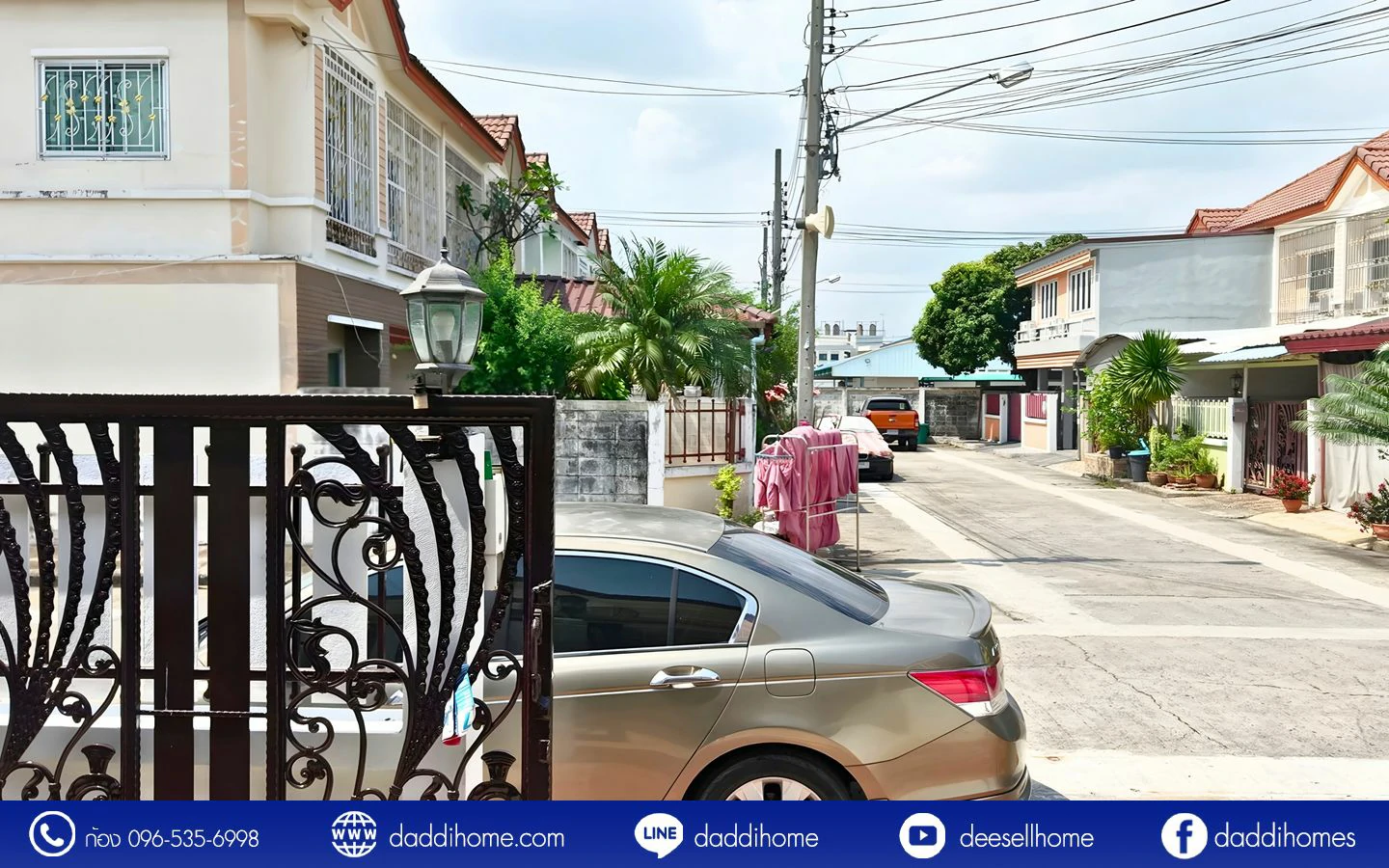 ขายทาวน์เฮ้าส์ สินทวี เทียนทะเล