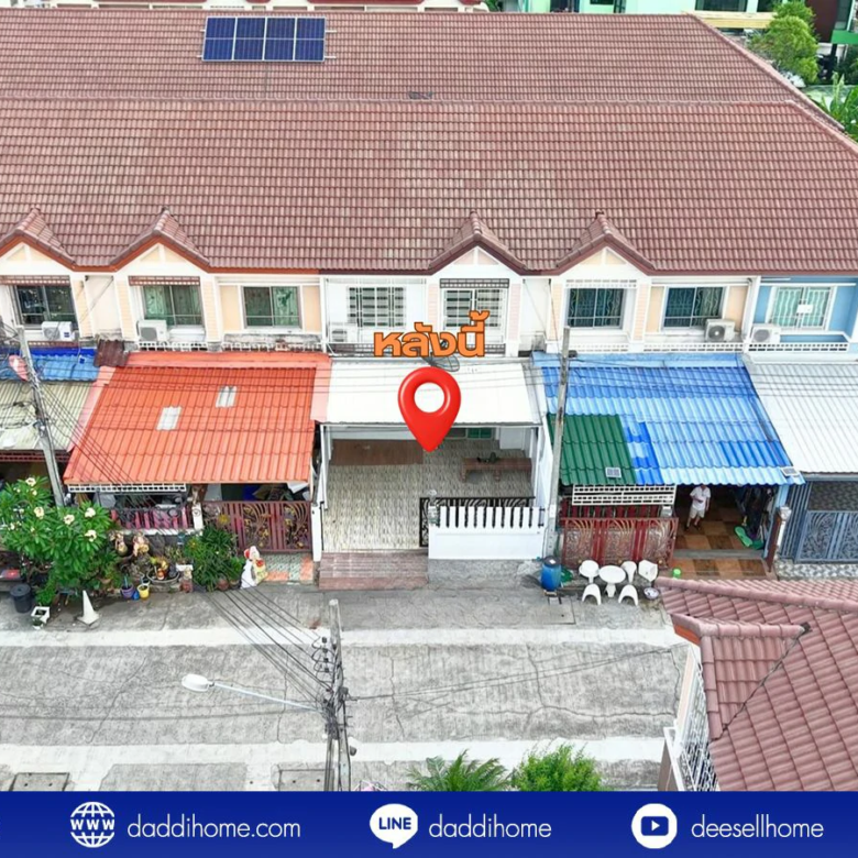 ขายทาวน์เฮ้าส์ สินทวี เทียนทะเล