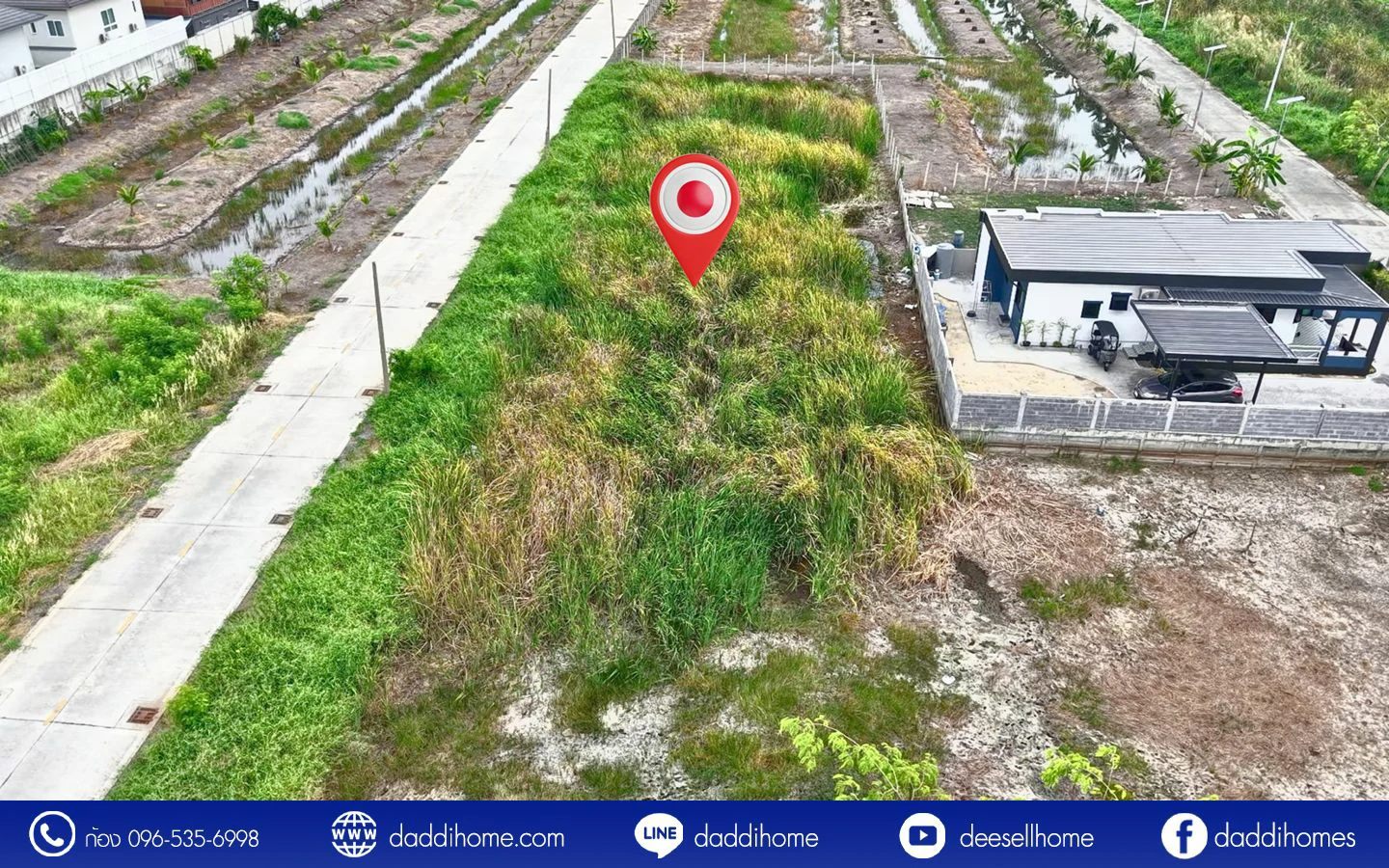 ขายที่ดินคลองหลวง 100 ตารางวา