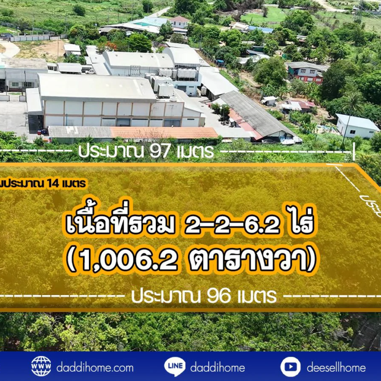 ขายที่ดินบางละมุง