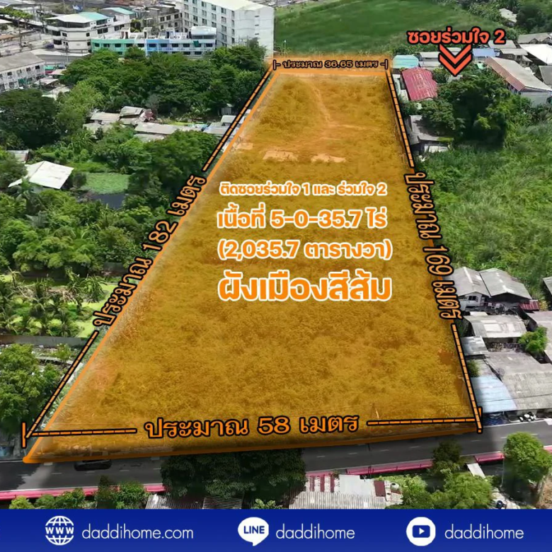 ขายที่ดินกระทุ่มแบน