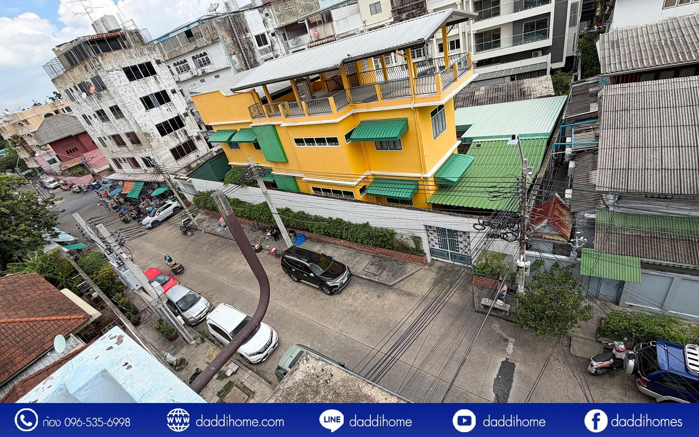 ขายอาคารพาณิชย์ 3 ชั้นครึ่ง หลังมุม เขตพระนคร ใกล้ถนนบุญศิริ