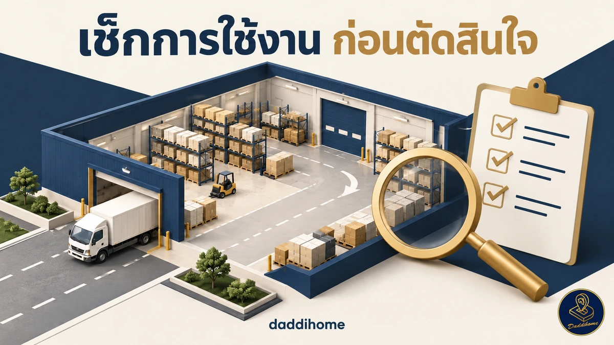 เช่าหรือซื้อโกดังดี? 5 คำถามก่อนขยายกิจการ
