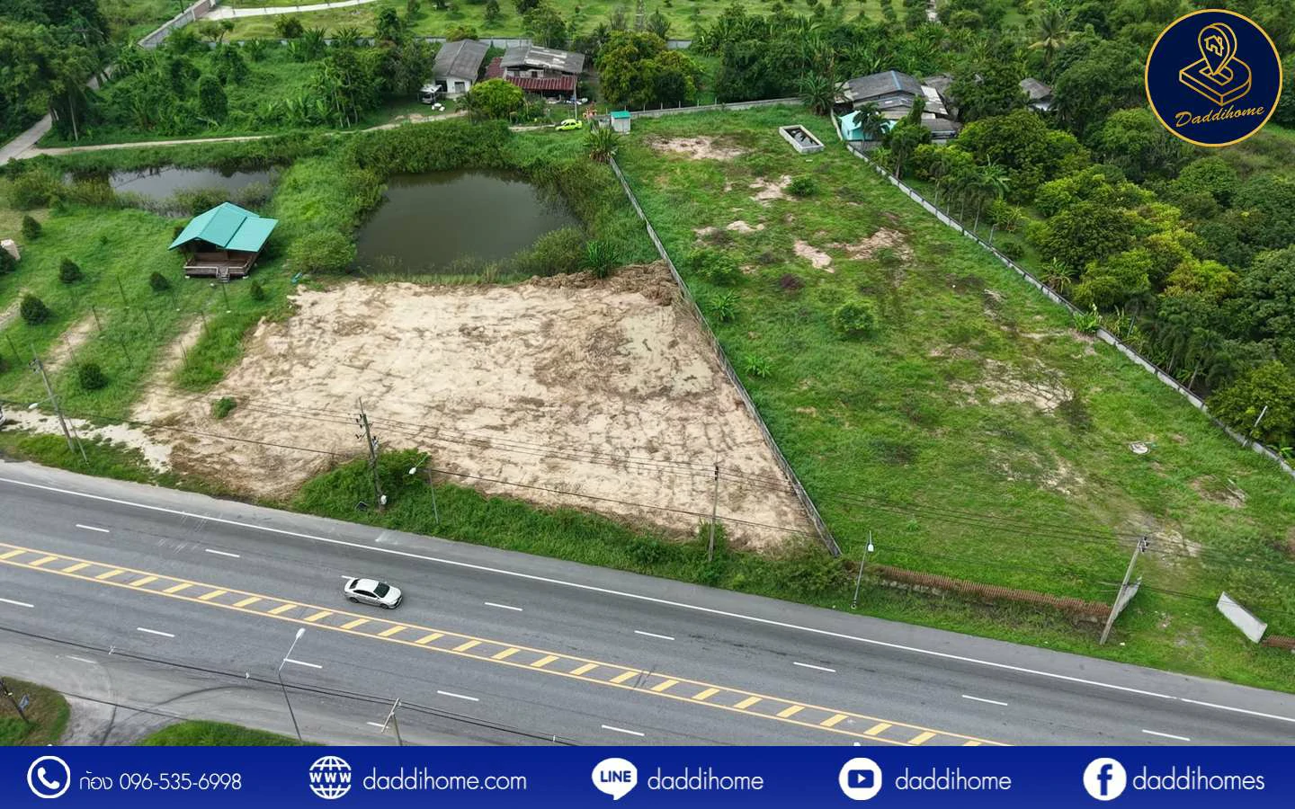 ขายที่ดินบ้านนา นครนายก 2 ไร่กว่า ติดถนน 55 เมตร — ภาพที่ 3